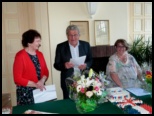 Speeches at the Mairie - Unknown photographer from La Bouille