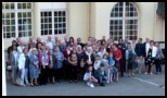 Group photo outside the Mairie - Unknown photographer from La Bouille